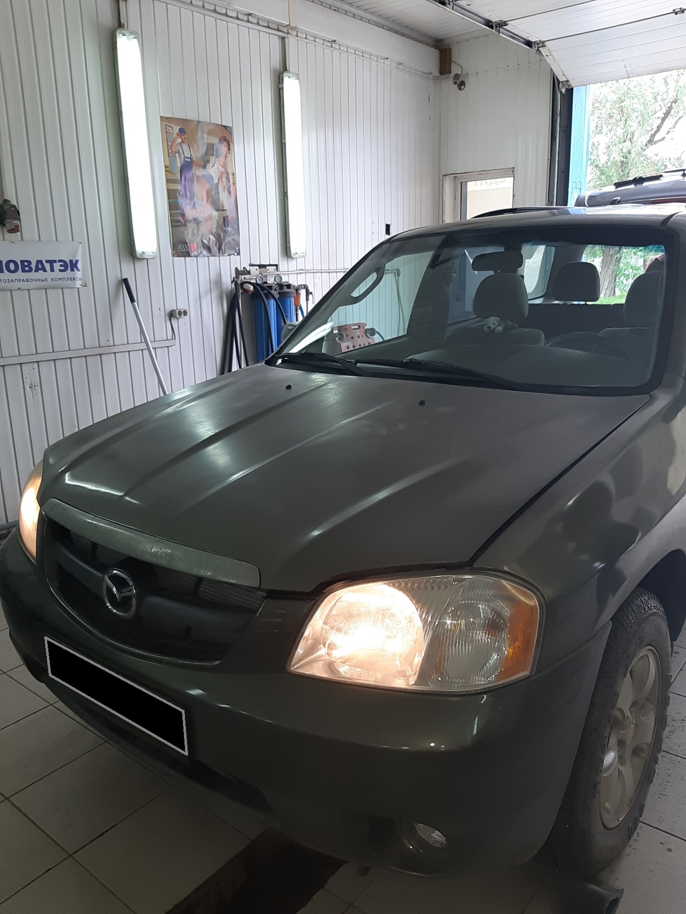 Установка гбо на Mazda Tribute в Тюмени, цена газобалонного оборудования на Mazda  Tribute