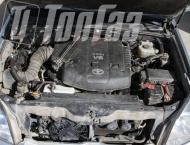 ГБО на Toyota Land Cruiser Prado - Подкапотная компоновка